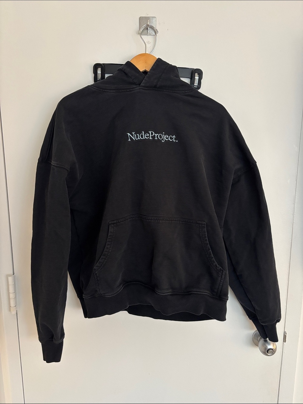 Black Logo Hoodie - Men's Classic Pullover